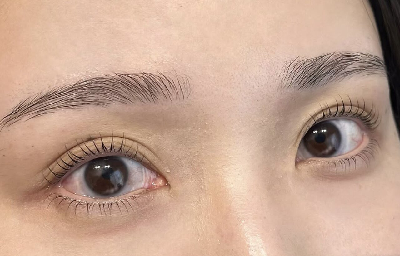 【目元フルコース】まつ毛パーマ上下＋骨格似合わせ眉毛WAX